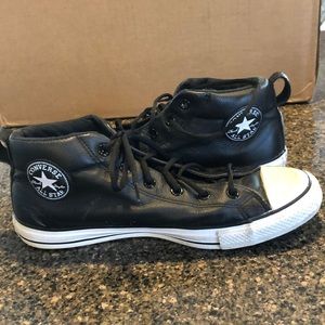 Converse Chuck Taylor leather high-tops